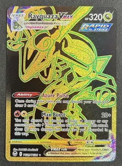 Rayquaza VMAX TG29/TG30 Silver Tempest Gold Ultra Rare Pokemon TCG Card NM - Image 1