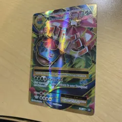 Pokemon TCG M Venusaur EX Full Art Holo Ultra Rare Card 100/108 Evolutions - Image 3