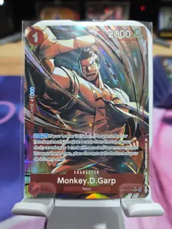 Monkey D Garp OP13-016 (R) One Piece Card Carrying On His Will NM English TCG - Image 1