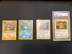 Complete full 1st edition fossil set all# 62/62 Pokemon trading cards TCG/Graded - Image 2