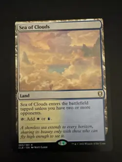 Sea of Clouds Commander Legends: Battle for Baldur's Gate Regular Card #260 - Image 1