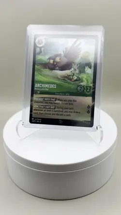 Archimedes - Resourceful Owl 34 Disney Lorcana Promo Cards Holo - Image 2