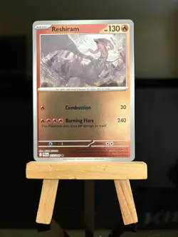 RESHIRAM 017/094 Phantasmal Flames NM - Reverse Holo Rare - Pokemon TCG Card - Image 1