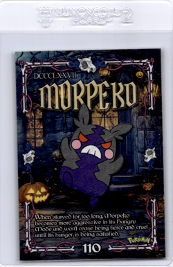 Peruvian Halloween pokemon Card Morpeko - Image 1