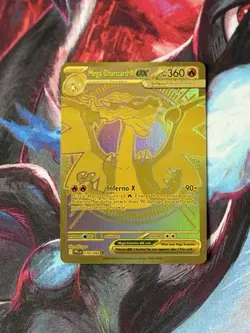 Mega Charizard EX 130/094 Hyper Rare English Pokemon Card Near Mint - Image 1