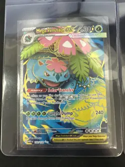 Pokemon TCG Ivysaur 134/132 And Venusaur Ex 155/132 Full Art Holo Cards Lot - Image 2