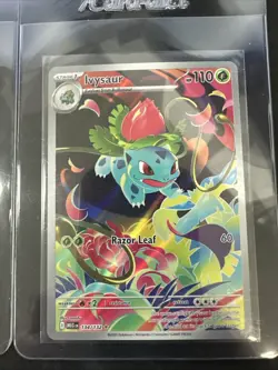 Pokemon TCG Ivysaur 134/132 And Venusaur Ex 155/132 Full Art Holo Cards Lot - Image 3