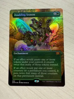 MTG 2XM 350 Doubling Season NM EN Foil Borderless - Image 1