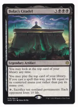 Magic the Gathering War of the Spark #079 Bolas's Citadel - Image 1