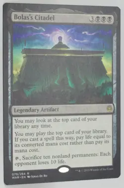 Magic the Gathering War of the Spark #079 Bolas's Citadel - Image 5