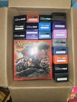 Over 27 lbs MAGIC THE GATHERING / Loads of deck boxes!!! Mostly Mid 90's-2010's - Image 1