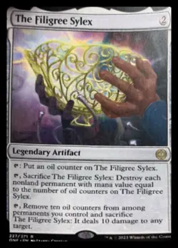 Near Mint, English - 4 x MTG The Filigree Sylex Phyrexia: All Will Be One - Image 1