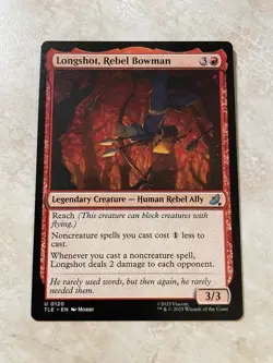 1x Longshot, Rebel Bowman, 0120, Avatar Eternal Legal Jumpstart, Magic MTG NM - Image 1