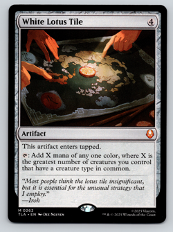 Avatar White Lotus Tile M 262 Mythic Magic the Gathering - Image 1