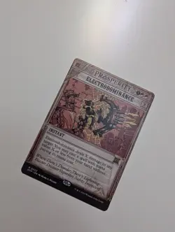 MTG - Electrodominance (Showcase) - Outlaws of Thunder Junction NM/M Condition - Image 2