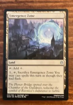 Emergence Zone [War of the Spark] Magic MTG - Image 1