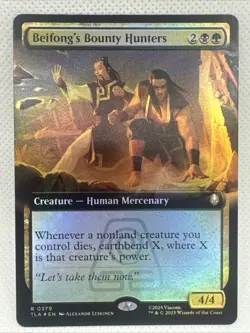 Beifong's Bounty Hunters (Extended Art) Avatar: The Last Airbender Foil - Image 1