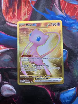 Pokemon Mew EX 205/165 Holo Card SV Scarlet and Violet 151 Series - Image 1