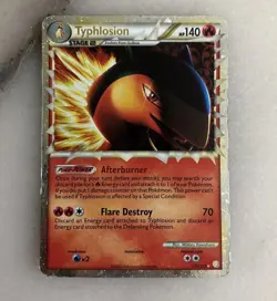 Typhlosion (Prime) - 110/123 - Pokemon Heart Gold Soul Silver Ultra Rare HP - Image 1