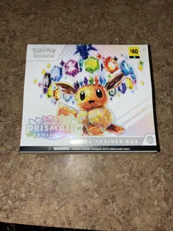 Pokemon TCG Scarlet Violet Prismatic Evolutions Elite Trainer Box ETB New Sealed - Image 1