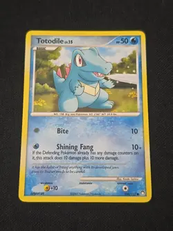 Totodile 106/123 Mysterious Treasures Regular Pokemon TCG Light Played Condition - Image 1