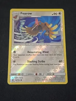 Fearow 98/149 Sun & Moon Base Set Reverse Holo Rare Pokemon TCG Light Played - Image 1