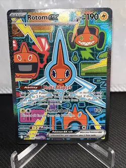Rotom ex SIR 126/094+111/94 Pokemon Phantasmal Flames Lot Of 2 - Image 2