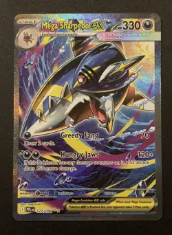 Mega Sharpedo EX 127/094 - SIR - Phantasmal Flames - Pokemon TCG 4 - Image 1