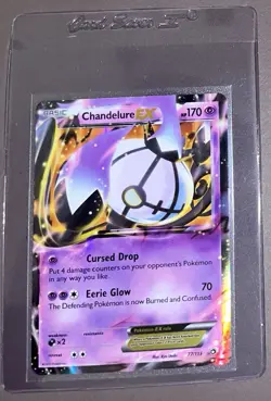 Chandelure EX 77/113 - Legendary Treasures Pokemon - Image 1