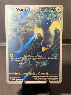 Pokemon TCG Wattrel #178/167 Sv06: Twilight Masquerade Illustration Rare Holo NM - Image 1