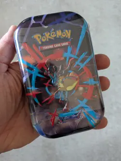 New Pokemon TCG Mega Evolution Lucario Mini Tin - New & Sealed - Image 1