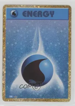 Water Energy Japanese Pokemon TCG Classic Blastoise & Suicune ex Deck (CLK) #WAT - Image 1