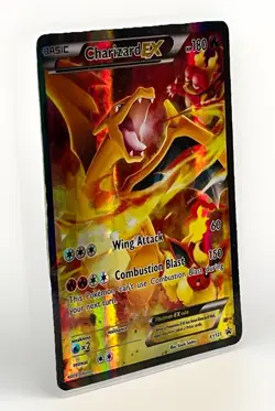 Charizard EX - Full Art Promo XY121 Pokemon Card 2016 - Damaged HP - Image 3