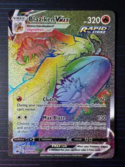 Pokemon TCG Blaziken VMAX Chilling Reign Secret Rainbow Rare Card 200/198 Lot:#1 - Image 2