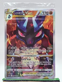 Lucario VSTAR SWSH291 SWSH: Sword & Shield Promo Cards Holo [NM SEALED] - Image 3