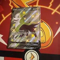 Boltund V SWSH085 Black Star Promo NM Pokemon Card NM/M+ Pack Fresh - Image 1