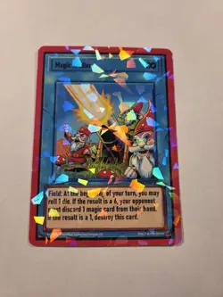 Magic Artillery 115/150 Ward Tcg Undead Invasion Holographic Foil Rare Card - Image 1