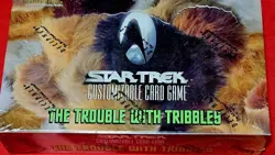 NEW Star Trek The Trouble With TRIBBLES Booster Box Set TCG CCG Sealed Card Game - Image 1