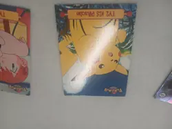 Topps Cards Pokemon TV 11 Meowth HOLO FOIL TV 2 Pikachu TV 3 Misty - Image 3