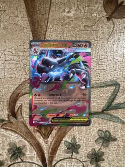 Pokemon Card Mega Charizard ex 013/080 phantasmal flames 2025 english - Image 1