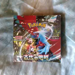 Pokemon Cards Scarlet & Violet Ancient Roar Booster Box Japanese - Image 1