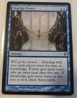 2014 Wizard Coast Magic The Gathering Conspiracy Plea for Power 24 Gaming Card - Image 1