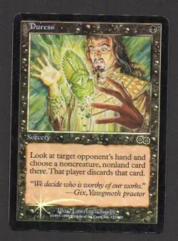 MTG FOIL Duress Costrizione FOIL (Arena League Promos) - Image 1