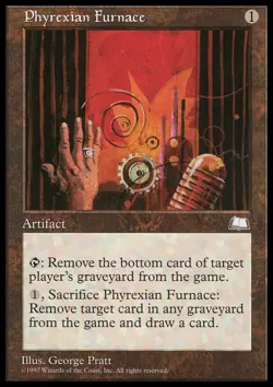 MTG PHYREXIAN FURNACE POOR - FORNACE DI PHYREXIA - WL - Image 1