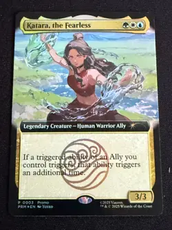 Magic The Gathering ? Avatar Katara the Fearless Promo Convention Exclusive 2025 - Image 1