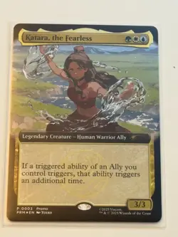 Magic The Gathering ? Avatar Katara the Fearless Promo Convention Exclusive 2025 - Image 4