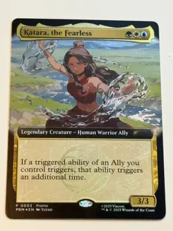 Magic The Gathering ? Avatar Katara the Fearless Promo Convention Exclusive 2025 - Image 5