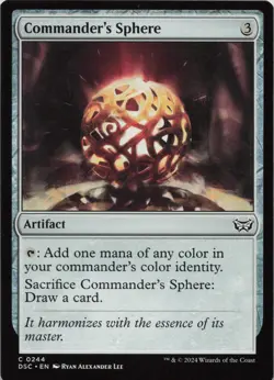 Commander's Sphere C Commander: Duskmourn: House of Horror 244 LP-NM - Image 1