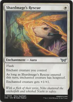 Shardmage's Rescue U Duskmourn: House of Horror 29 LP MTG - Image 1