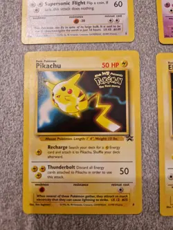 Pokemon First Movie Set x4 Black Star Promo Cards - Image 3